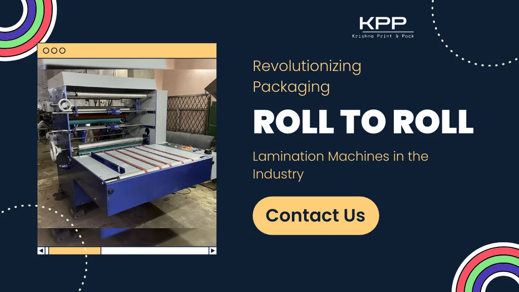 roll to roll lamination machine