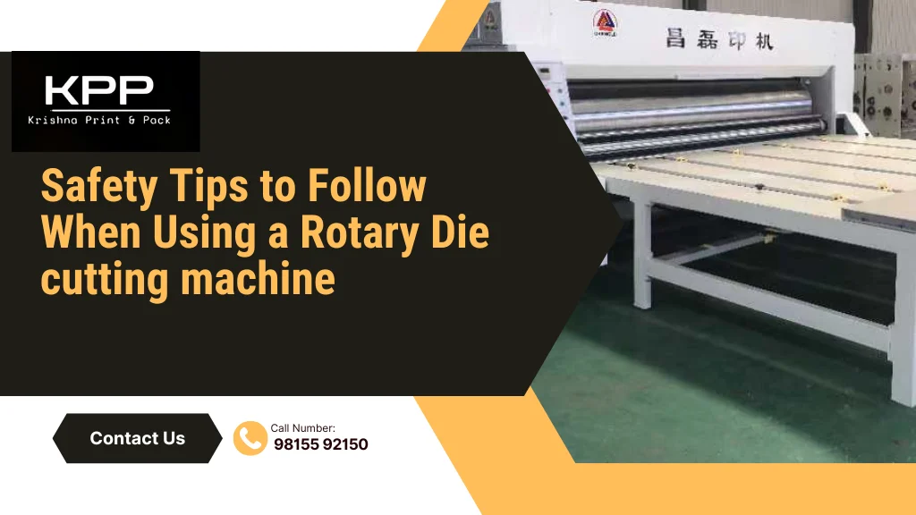 Rotary Die cutting machine